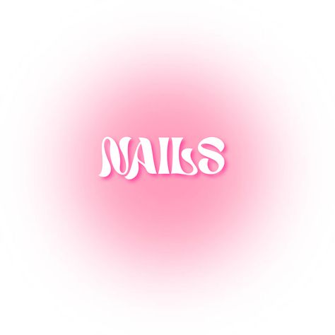 Press On Nails Logo Ideas, Nail Instagram Highlight Cover, Instagram Nails Highlight Covers, Nails Instagram Highlight Cover, Nails Graphic Design, Nails Highlight Cover Instagram, Logo Nails Salon, Nail Logos Ideas, Nail Logos