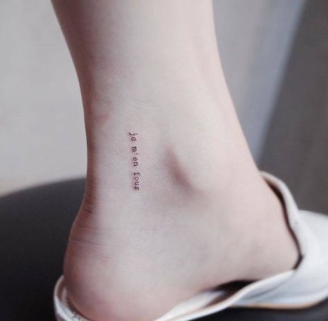 "i don't care" Discrete Tattoo, A Small Tattoo, Font Tato, Small Tattoo Placement, Tato Minimal, Petit Tattoo, My Tattoos, Shape Tattoo, Disney Tattoo