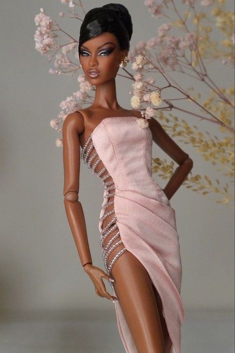 Black Barbie Outfits, Barbie Pics, Fashion Thoughts, Halloween Costumes For Women, Barbie Halloween, Diy Barbie Clothes, Diva Dolls, Glamour Dolls, Barbie Dress Fashion