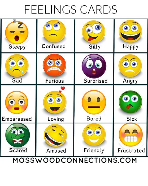 Emoji Chart, Preschool Poems, Social Skills Games, Emotions Preschool, Body Preschool, Family Worksheet, Emotion Faces, Emotion Chart, Feelings Chart