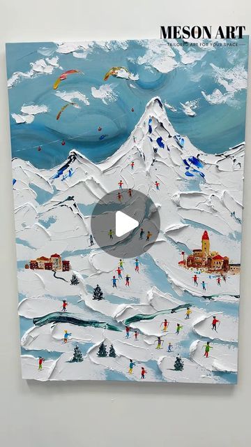 Meson Art on Instagram: "☃️Skier Painting on Canvas Skier Oil Paintings for Sale Skier Canvas Art White Snow Oil Painting

✍️Customization of any Style, Size, Orientation and Color

📩Official Website: www.mesonart.com
  Order Email: info@mesonart.com

#walldecor #walldesign #wallart #wallartdecor #wallartdesign #wallartideas #wallartdecoration #texturedpainting #texturedart #texturedesign #acrylicpainting #acrylicpainting #canvasartwork #homedecoration #acrylicart #walldecoration #acryliconcanvas #texturedpainting #homedecor #mesonart" Skier Painting, Oil Painting For Sale, White Snow, Wall D, Texture Design, Texture Painting, Texture Art, Acrylic Art, Wall Art Designs