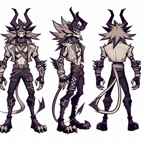 Oni Design Concept Art, Super Villains Character Design, Villan Characters, Villain Oc Art, Monster Oc Ideas, Demon Oc Design, Demon Oc Ideas, Monster Oc Design, Villain Ocs