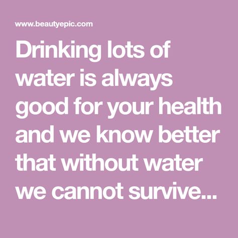 Drinking lots of water is always good for your health and we know better that without water we cannot survive so,But when you mix honey with warm water that Warm Water Benefits, Drinking Lots Of Water, Honey And Warm Water, Water Benefits, Warm Water, Honey, Benefits, Drinks, Canning