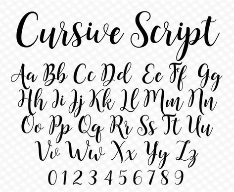 Cursive Font Samantha Font Wedding Font Cursive Letters Font - Etsy Australia Cursive Letters Font, Samantha Font, Font Cursive, Tattoo Fonts Cursive, Invitation Fonts, Cursive Alphabet, Alfabet Letters, Cursive Script, Font Digital