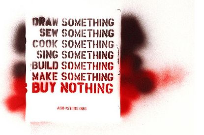 Buy Nothing Day, Buy Nothing, Esl Resources, Working In Retail, Essay Prompts, Elephant Journal, College Essay, Build Something, Draw Something