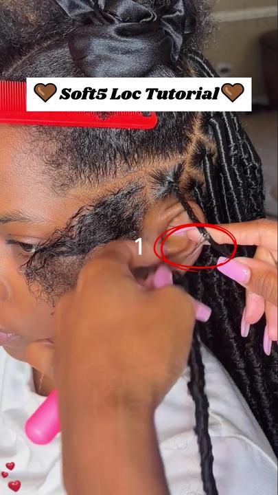 Soft Locs Tutorial, Black Hair Quick Weave, Locs Tutorial, Short Quick Weave Hairstyles, Short Quick Weave, Hair Braid Patterns, Scalp Braids, Hype Hair, Braids Locs