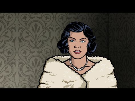 Young Malory Archer Mallory Archer, Malory Archer, Archer Tv Show, Archer Costume, Danger Zone, Gorgeous Art, Comic Styles, Popular Culture, Fashion Girl