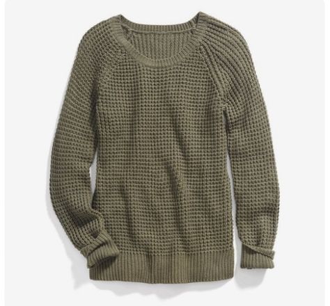 Knitting Texture, Fall Color Trend, Trendy Knitting, Fix Clothing, Stitch Fix Fall, Olive Sweater, Basic Sweater, Waffle Sweater, Stitch Sweater