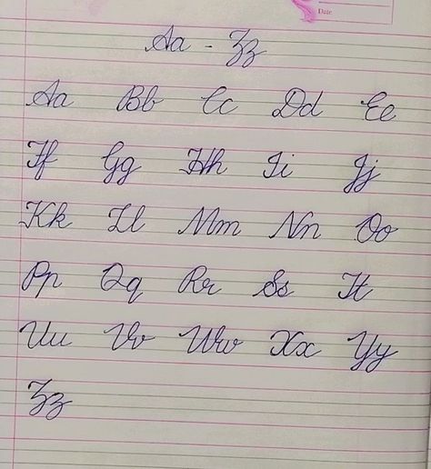 Cursive Writing A To Z In Four Line, cursive writing a to z capital and small letters , step by step cursive writing a to z capital and small letters, Cursive Handwriting, cursive writing a to z, english writing a to z, four line cursive writing a to z capital and small letters, YouTube easy CURSIVE writing A to Z Aa - Zz Cursive Handwriting Uppercase, Uppercase Cursive Alphabet, A To Z In Calligraphy, Small Cursive Handwriting, How To Write In Cursive Calligraphy, How To Write Cursive Step By Step, Easy Cursive Handwriting, How To Write In Cursive, Z In Cursive