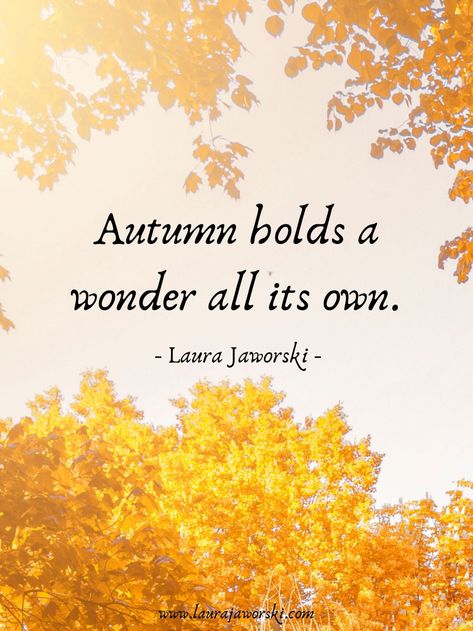 11 Fall Quotes to Celebrate the Beauty of the Season ♥ | Bugburry Pond by Laura Jaworski Autumn Quotes Short, Fall Time Quotes, Fall Season Quotes, Laura Jaworski, Buddhism Beliefs, Leaf Quotes, November Quotes, Nature Therapy, Fall Quotes