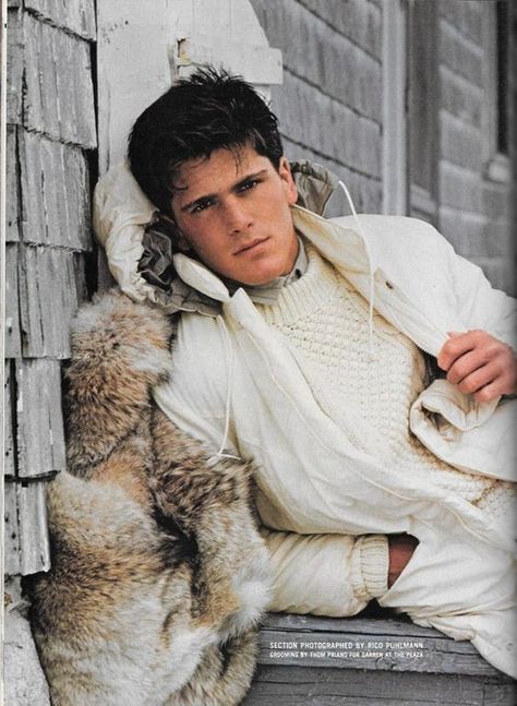 Michael Schoeffling by Bruce Weber (1981) Michael Schoeffling, Gq Mens Style, Bruce Weber, Hey Handsome, Weak In The Knees, Gq Men, Classic Films, Role Models, Gq