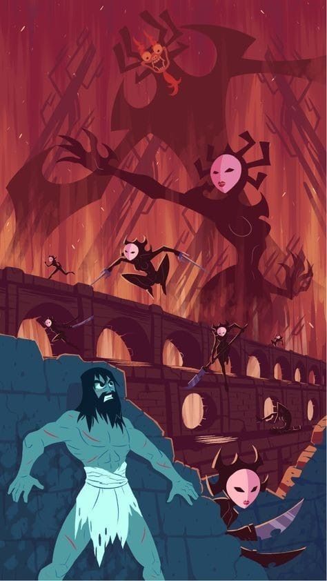 Samurai Jack Wallpapers, Cartoon Network Shows, Arte Dc Comics, Alternative Art, Samurai Jack, Old Cartoons, Cartoon Shows, Steven Universe, Cartoon Characters