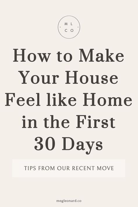 Moving into a new home brings a lot of stuff, literally and figuratively. Boxes are everywhere, and trying to settle into a routine amongst it all while planning upcoming projects can easily take away the joy. However, as organized and controlling I am, it was so refreshing to remind myself of the huge accomplishment of simply being home. Greg and I talked a lot early on about the focus on laughing as much as possible and feeling accomplished each day by celebrating every small win. moving tips Moving Into Your First Home, Feeling Accomplished, Lifestyle Co, Feel Like Home, Moving Tips, Moving Day, Moving House, Home Hacks, First Home