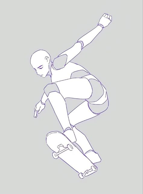 Chibi Character Design, Chibi Cartoon, Character Mascot, Body Reference Drawing, Figure Sketching, Body Pose Drawing, Concept Art Drawing, Skateboarder, Art Courses