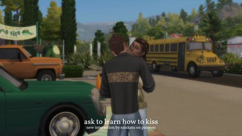 new interaction "ask to learn how to kiss" | Patreon Sims 4 Cc Polyamorous Mod, Sims 4 Cc Interactions Patreon, Sims 4 Interactions, Sims 4 Cc Folder Download Free Patreon, Romantic Interaction Sims 4, Sims 4 Mega Interactions Mod, Sims 4 Interactions Mod, Sims4 Animations, Sims 4 Realistic Tv Shows