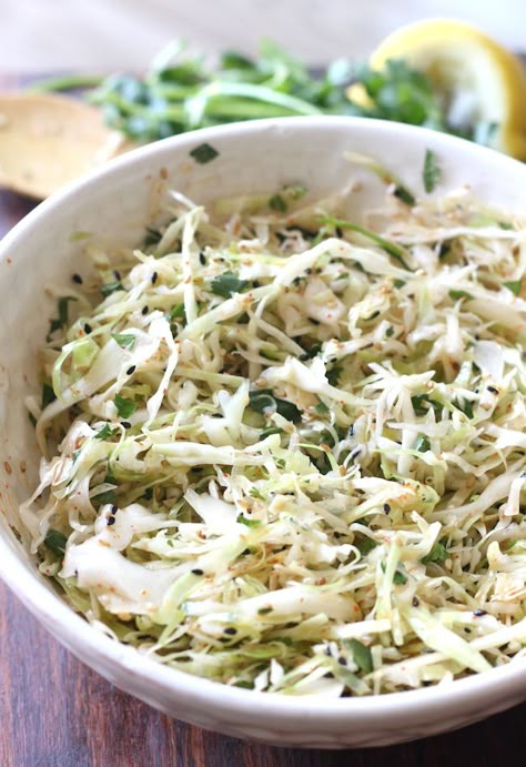 Asian-style Cabbage-Fennel Coleslaw | Season with Spice Chinese Cabbage Salad, Bacon Biscuits, Asian Cabbage, Fennel Slaw, Cabbage Wraps, Veg Meals, Vegan Coleslaw, Fennel Recipes, Asian Spices