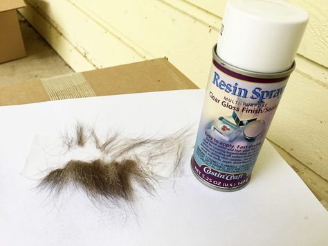 prepping cat hair for inclusion in resin Dog Keepsake Ideas, Hair In Resin, Diy Resin Beads, Pet Memorial Diy, Chat Diy, Memorial Beads, Hair Keepsake, Jewelry 2023, Pet Remembrance