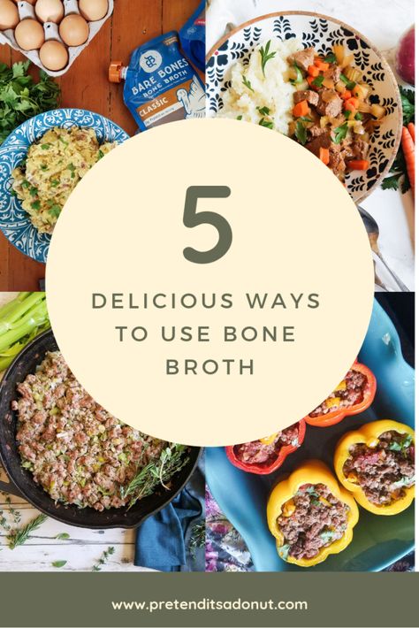 I’ve talked about bone broth before on Instagram, so it’s about time I actually write a blog post about it!  There are lots of ways to incorporate broth into your diet and today I’m gonna give you all 5 delicious ways to use bone broth! I try to incorporate bone broth into my daily eats, … Ways To Use Bone Broth, Recipes That Use Bone Broth, Bone Broth Uses, Recipes With Bone Broth, Paleo Kids Recipes, Primal Living, Whole 30 Snacks, Delicious Paleo Recipes, Bone Broth Recipe