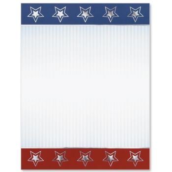 Patriotic Facade Specialty Border Papers | PaperDirect Labor Day Clip Art, Downloadable Templates, American Flags, Stationery Storage, Borders For Paper, School Events, Clip Art Borders, Business Stationery, Design Silver