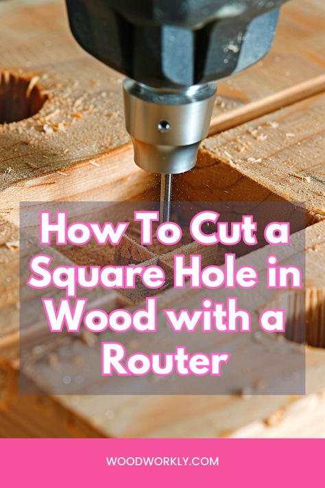 Unlock the secrets to creating perfect square holes! Explore step-by-step instructions and expert tips for using a router to cut precise square holes in wood. Get inspired and take your woodworking projects to the next level! #SquareHole #WoodworkingTips #RouterTechniques #WoodworklyAdvice #DIYProjects Best Wood Router, Router Fence, Router Techniques, Diy Router, Using A Router, Coping Saw, Carpentry Tools, Router Woodworking, Wood Router