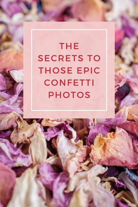 Petal Confetti Wedding Photo, Confetti Shots Wedding Photography, Confetti Holder Ideas, Dried Flower Confetti Wedding Photo, Dried Flower Confetti Wedding, Flower Confetti Wedding Pictures, Biodegradable Confetti Wedding, Diy Flower Confetti, Confetti Toss Wedding