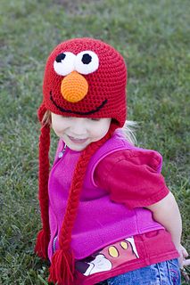 Ravelry: kschierer's Elmo Hat Elmo Crochet Hat, Elmo Crochet, Hello Kitty Hat, Sesame Street Characters, Super Saver, Lion Brand, Crochet Hat Pattern, Crochet Hat, Hat Pattern