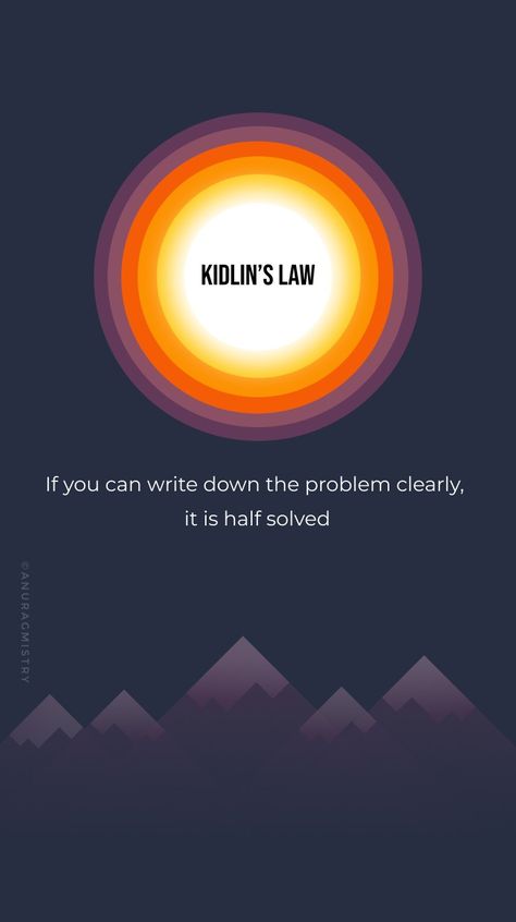 If you can write down the problem clearly, it is half solved. Laws Of Life, Creative Problem Solving, Problem Solving, Global Community, Creative Professional, Matter, Writing