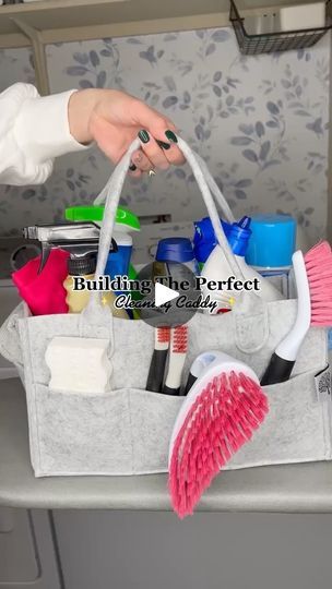 2.5K views · 27 reactions | What should your cleaning caddy look like? 🤔 How do I build the perfect cleaning caddy? And what products should I clean with? Here is what I put in my cleaning caddy that will pretty much clean anything! ✨ ✨Comment “STAPLE CLEAN” & I’ll send you a DM with the links for these! Or, for all of my cleaning essentials (these and more), check out my Amazon Shop in bio (list: “Cleaning Staples”). ✨ 1. Start with an adorable bag/basket with lots of compartments! 💼 Pockets, space and dividers are great for making the bag organized and easy to carry around! 2. A Multi-purpose cleaner: Fantastick is my go-to multipurpose cleaner 🧼 3. Dishsoap: add Dawn Blue dishsoap or Dawn Power wash. Both will work for cleaning purposes! 🧼 🧴 4. Vinegar: Vinegar is a staple fo Cleaning Caddy Ideas, Cleaning Caddy Essentials, Dawn Power Wash, Cleaning Basket, Cleaning Tote, Organization Hacks Diy, Cleaning Caddy, Cleaning Essentials, Power Wash