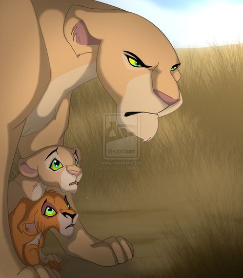 Nala, Sarafina, and Mheetu. Mheetu looks like a tiny scar!!!! He's so cute!! Lion King Simba's Pride, Lion King Stickers, Anime Lion, Lion Kingdom, Lion King 3, Lion King Story, Lion King Drawings, Lion King Pictures, Pitbull Art