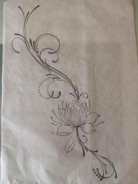 Lotus Flower And Vines Tattoo, Lotus Flower Tattoo With Vines, Lotus Flower Vine Tattoo, Lotus Collar Bone Tattoo, Lotus Vine Tattoo, Lotus Flower Hip Tattoo, Ankle Foot Tattoo, Flower Hip Tattoos, Flower Vine Tattoos