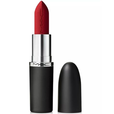 Mac, Lipstick Macximal Matte, Russian Red, 0.12oz/3.5g Matte Red Lipstick, Red Lip Stick, Russian Red Mac Lipstick, Mac Red Lipsticks, Mac Russian Red, Classic Lipstick, Cheer Makeup, Cheer Routines, Expensive Makeup