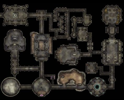 Crypt Dungeon Map, Dnd Mega Dungeon Map, Dnd Underground Ruins Map, Dnd Dungeon Maps Tomb, Mega Dungeon Map, Crypt Map Dnd, Dnd Underground Temple Map, Tunnels Battlemap, Underground Temple Battlemap