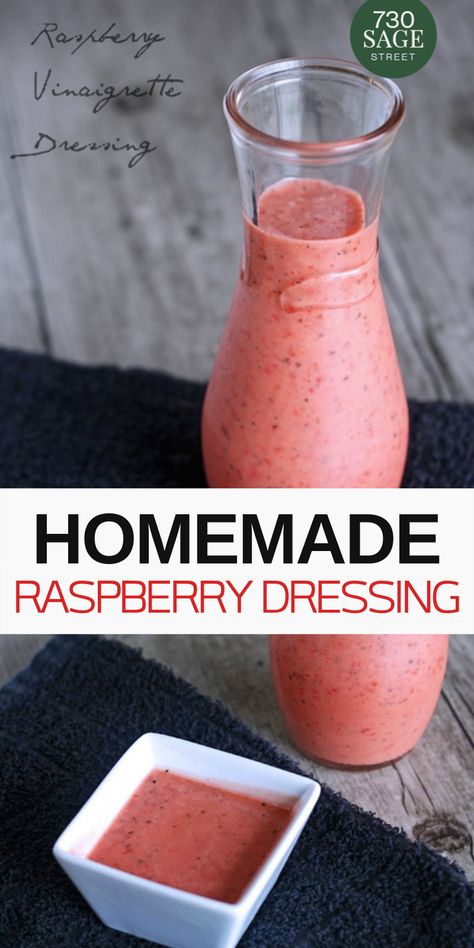 Creamy Raspberry Vinaigrette, How To Make Vinigret Dressing, Thm Salad Dressing Recipes, Low Calorie Dressing Recipe, Low Sugar Low Carb Recipes, Raspberry Vinaigrette Dressing, Keto Salad Dressing, Creamy Salad, Low Calorie Salad