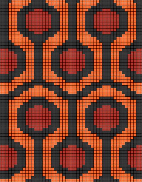 70s Cross Stitch Pattern, Crochet Tapestry Pattern Grid, Tapestry Patterns Charts, Pixel Tapestry Pattern, Knitting Grid Patterns, Pixel Pattern Crochet, Alpha Patterns Easy, Pixel Tapestry, Tapestry Crochet Patrones