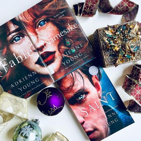 Kariné | Bookstagram on Instagram: "✨ Stunning Book Covers ✨ ❓Do you ever judge a book by its cover❓ I'm often guilty of that 😄 The Fable series by @adrienneyoungbooks in my opinion has one of the most recognizable and stunning book covers. Do you agree? 🤩 Today is also a #bookbirthday for Saint, a prequel to Fable and Namesake. Have you read this series? If so, what were your thoughts? #YAfantasy #fantasybooks #fantasyreads #maritimefantasy #swordandsorcery #fantasyaction #newrelease #boo Fable Aesthetic, Fable Namesake, Fable Fanart, Fable Book, Fable Books, Tbr Books, Digital Wedding Invitations Design, The Fable, Fantasy Romance Books