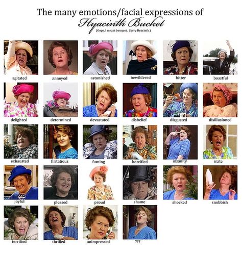 Hyacinth Bucket, British Tv Comedies, Are You Being Served, British Sitcoms, Keeping Up Appearances, Funny Shows, British Comedy, British Tv, Comedy Tv