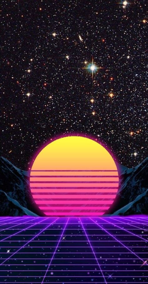 Vapor Wave Background, Synthwave Iphone Wallpaper, 80s Neon Wallpaper, Vapor Wave Wallpaper, Retrowave Wallpaper, Synthwave Wallpaper, Synthwave Aesthetic, Synthwave Art, Vaporwave Wallpaper