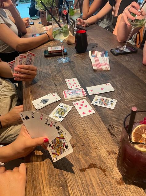 Card Game Night Aesthetic, Friends Games Night, Playing Cards With Friends Aesthetic, Friends Playing Cards Aesthetic, Friends Board Games Aesthetic, Calling Friends Aesthetic, Card Games With Friends, Drink With Friends Aesthetic, Board Game Night Aesthetic Friends