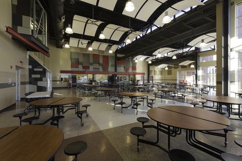 Cave Springs High School  Roanoke, Virgina  Featuring #Fritztile  #school #Flooring #floor #cafeteria Dark Academia School Cafeteria, School Aesthetic Cafeteria, Fancy School Cafeteria, Private School Cafeteria, High School Cafeteria Aesthetic, Korean School Cafeteria, Cafeteria Aesthetic School, Boarding School Cafeteria, Boarding School Classroom