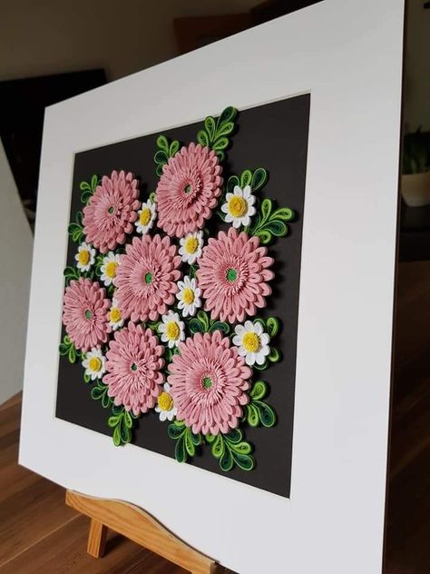 Quiling Paper Art, Paper Craft Greeting Cards, Diy Quilling Crafts, Quilling Flower Designs, Paper Quilling Flowers, Paper Quilling Jewelry, Quilling Work, Quilling 3d, Paper Quilling Patterns