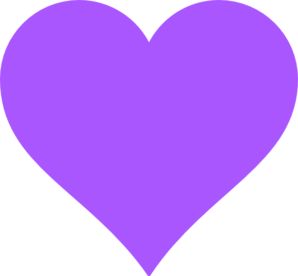 Violet Heart, Purple Heart Icon, Hearts Purple Aesthetic, 3d Purple Heart, Purple Heart White Background, Purple Heart Sticker, Purple Pages, Heart Clip Art, Purple Heart