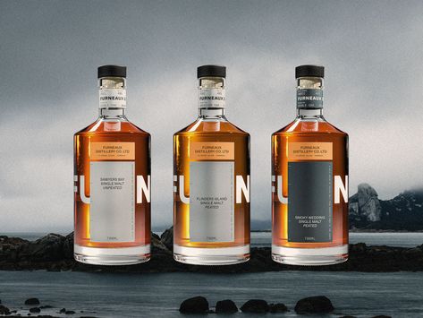 Furneaux Distillery Whisky Range | Best Awards Flinders Island, Swear Words, Whisky Bar, Alcohol Packaging, Deep Connection, Beverage Packaging, Design System, Single Malt, Tasmania