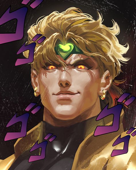 ArtStation - DIO Dio Icon, Enzo Fernandez, Animes Emo, Dio Brando, Jojo's Adventure, Ball Run, Jojo's Bizarre Adventure Anime, Team Red, Jojo Anime