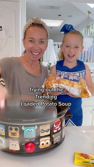 Shannon Doherty on Instagram: "Trying the VIRAL TRENDING CROCKPOT POTATO SOUP! Have you tried this recipe yet it is sooo good!! We absolutely loved them!! #easyrecipe #recipe #crockpotrecipes #crockpot #trending #easyrecipes" At Home With Shannon, Crockpot Potato Soup, Shannon Doherty, Crockpot Potato, Potato Soup Crock Pot, Loaded Potato Soup, Crock Pot Soup, Crockpot Meals, Pot Meals