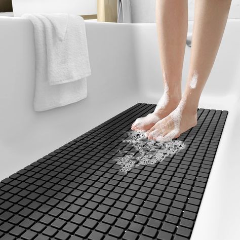 Shower Mat Ideas, Long Bathtub, Bathroom Shower Mat, Shower Floor Mat, Non Slip Shower Mat, Large Bathtub, Bathtub Mats, Shower Mats, Bathtub Mat