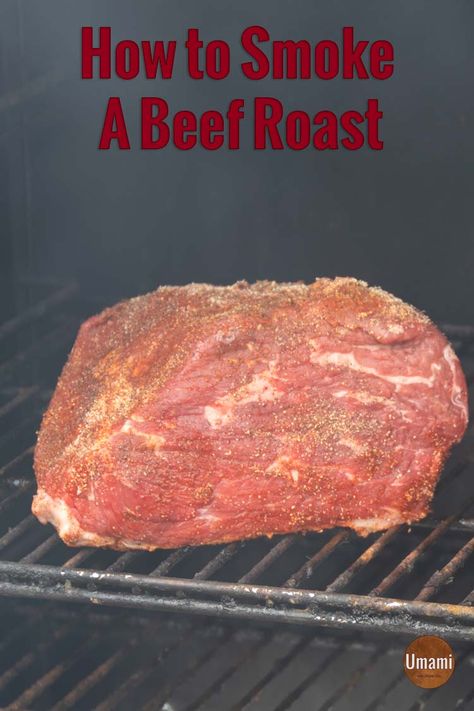 Chimichurri Beef, Smoked Beef Roast, Beef Shoulder Roast, Beef Rump Roast, Beef Roasts, Smoked Tri Tip, Pellet Smoker Recipes, Smoked Chuck Roast, Beef Rump