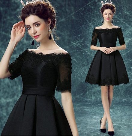 15 New and Beautiful Short Frocks for Ladies Party Frock Designs For Ladies, Party Frock Designs, Frocks For Women Party, Short Frocks For Women, Frocks For Women, Women Party Dresses, Short Frocks, Black Frock, Trendy Party Dresses