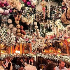 21 Chic & Cozy Restaurants For A Friendsmas Dinner In NYC Best Christmas Decorations, German Restaurant, Classic Holiday Movies, Holidays In New York, Christmas Decorations Ideas, Nyc Christmas, Christmas Pops, Fun Christmas Decorations, Fabulous Christmas