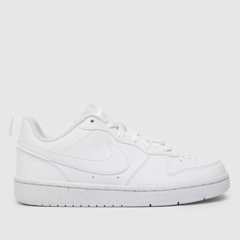 Nike White Trainers, Court Borough Low 2 Gs Nike, Nike Trainers Kids, Nike Kids' Grade School Court Borough Low 2 Shoes, Nike Court Borough Mid 2, Nike Court Borough Low, Nike Court Borough, Classic Branding, Car Game