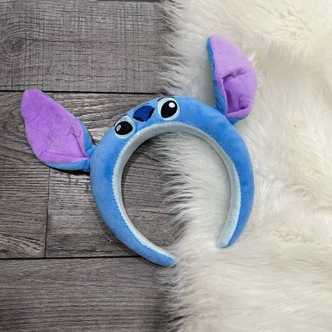 New Stitch Headbands For Washing Face, Applying Makeup, Skincare, Etc. Stitch Skincare, Stitch Makeup, Stitch Room, Stitches Makeup, Stitch Things, Stitch Items, Lilo And Stitch Merchandise, Lilo And Stitch Drawings, Washing Face